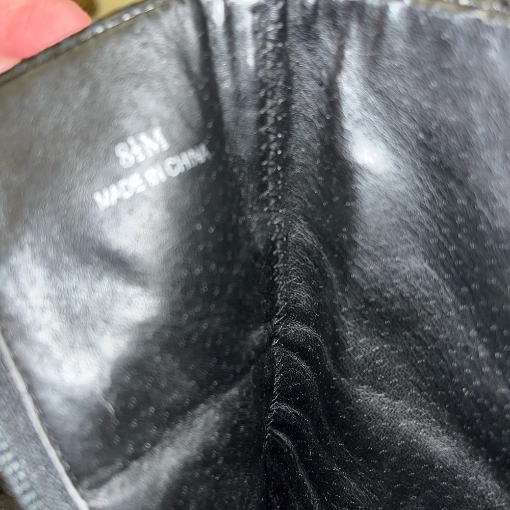 Linea Paolo black leather pointed toe bootie size 8.5 - Picture 10 of 14